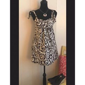 F21 Sleeveless Sundress (Padded & Lined) Small